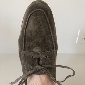 Ron White suede " slipper loafers" 39 ½ NWOT